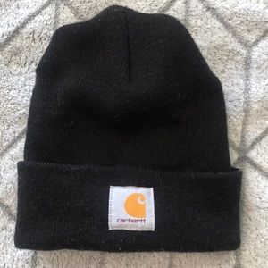 Black Knit Carhartt Unisex Beanie